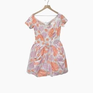 Vintage Thierry Colson Mini Dress Floral Women’s‎ Size Large